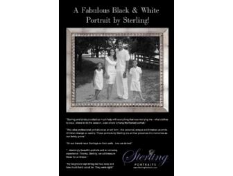 A Black & White Family Portrait by Sterling