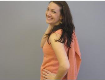 TSE Peach Sweater Set