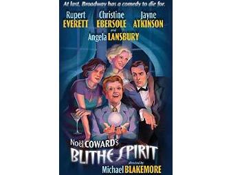 2 Tkts to A Little Night Music and 2 Signed Posters-Blithe Spirit, and Little Night Music