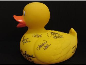 DOOL:  Large duck w/ cast signatures