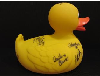 DOOL:  Large duck w/ cast signatures