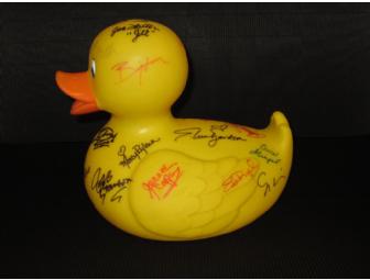 YR:  Large duck w/ cast signatures