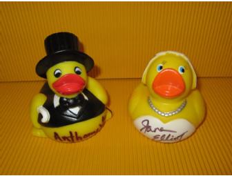 GH:  Small duck(s) -- 'LUKE & TRACY'