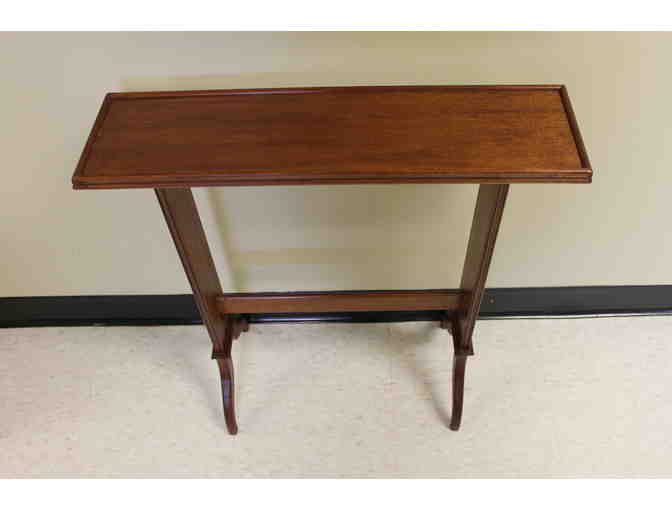 Cherry Finish Console Table