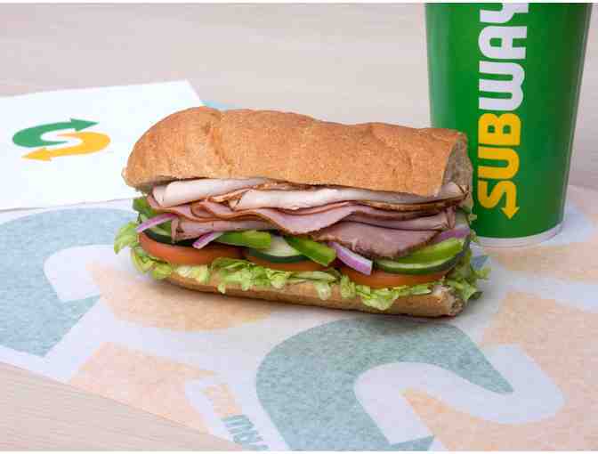 $30 in Subway Gift Cards - Photo 1