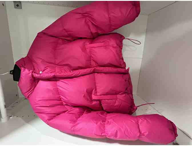 Karen Kane Bright Pink Puffer Jacket Womens Large
