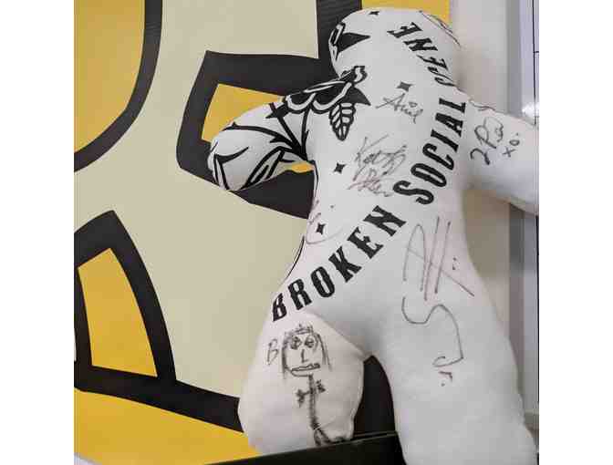 Surgi Doll signed by Broken Social Scene