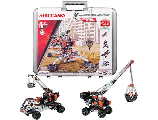 Mini Builder/Engineer Toy Super Set! ArchiTech, Meccano, Robotics!