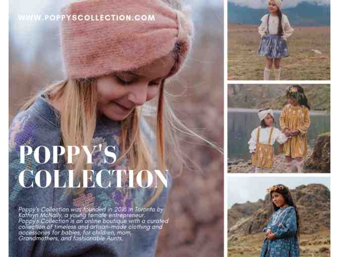 Adorable Poppy's Collection Gift Card worth $450