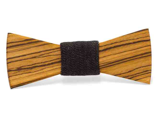 Two Guys Bow Ties - 2 Wooden Bow Ties