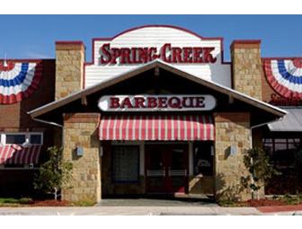 Dinner for 2 from Spring Creek Barbeque