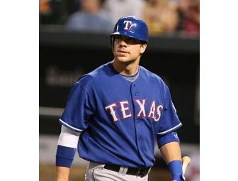Texas Rangers' Chris Davis Autographed Baseball