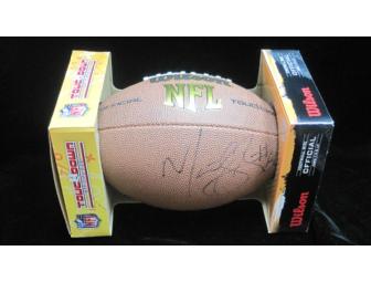 Martellus Bennett Autographed Football