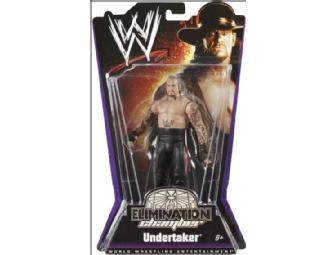 WWE Superstar Action Figures (4) and Summerslam Ring Package