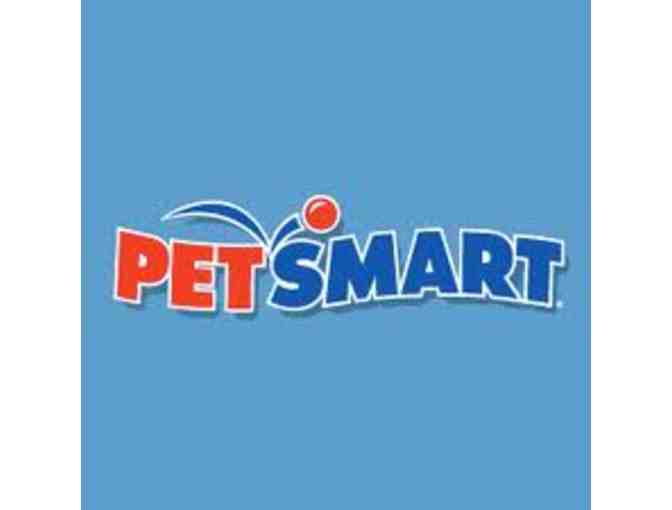 $50 Gift Card to Pet Smart & $25 Gift Card to Mutts Canine Cantina