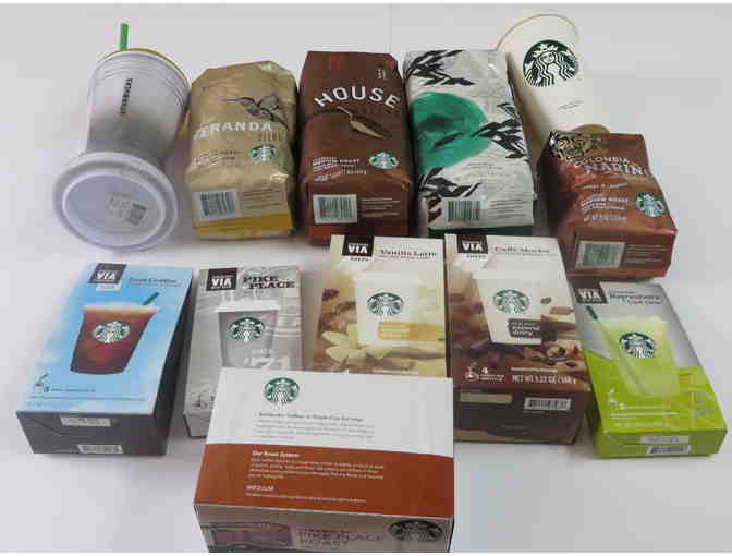 Starbucks Package including a $25 starbucks gift card!