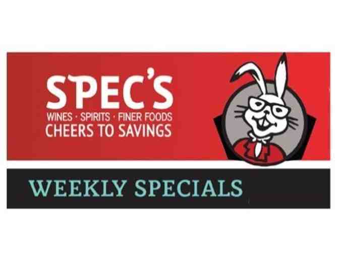 Private Wine Tasting for Six with Hors D'oeuvres at Spec's Dallas Superstore