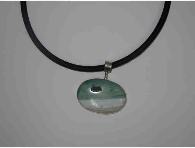 Agate Druzy with Silicone Cords