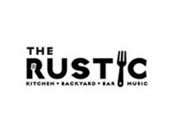 Gift Certificate to The Rustic