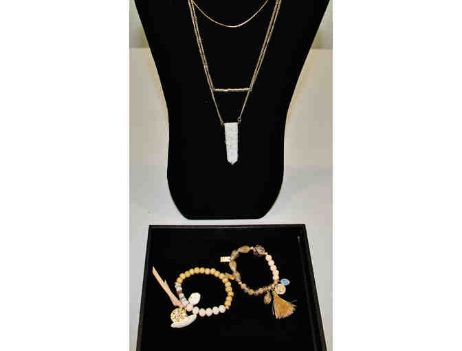 Date Night Necklace and Bracelet Set from 130 Cole