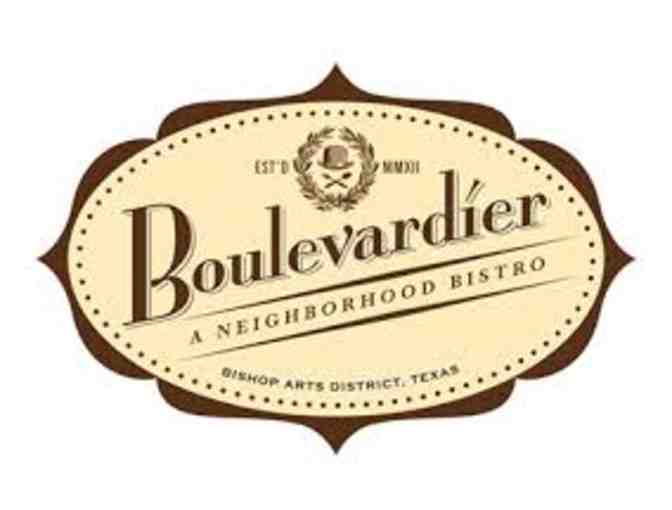 Gift Certificate to Boulevardier