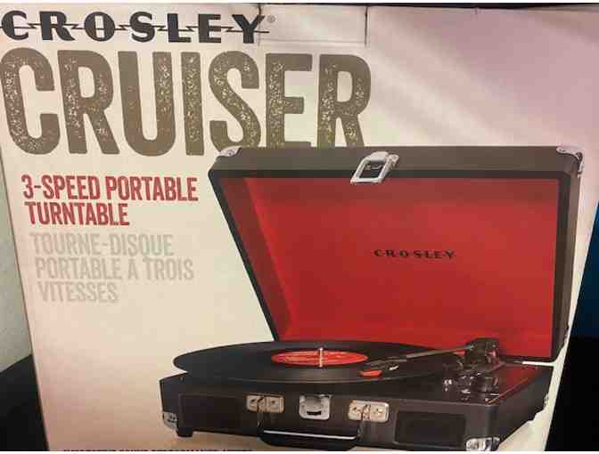 Crosley Cruiser 3-speed Portable Turntable