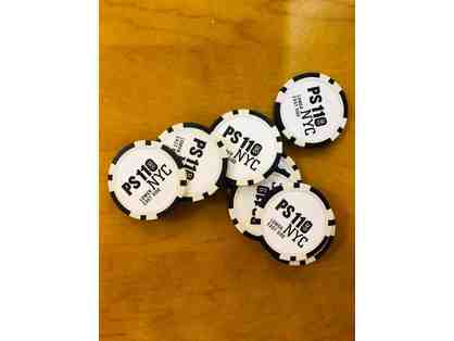 PS110 Branded Casino Chips (10)