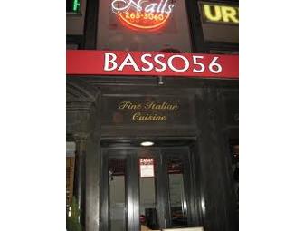 Basso56 - $150 Gift Certificate