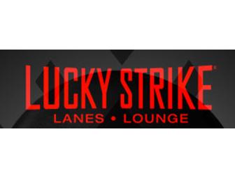 Lucky Strike Lounge - Bowling Party for 8