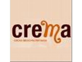 Crema Restaurante - Dinner for 2