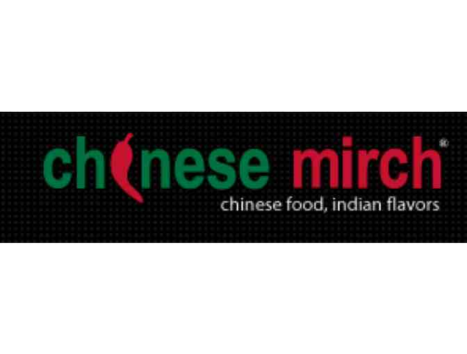 Chinese Mirch Restaurant -- $50 Gift Certicficate