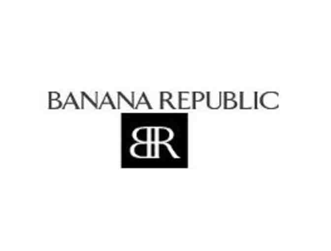 Banana Republic Metallic Python Clutch