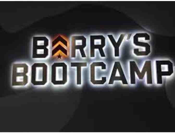 3 classes to Barry's Bootcamp