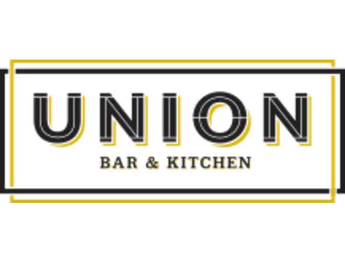 $200 Dinner Certificate for Union Bar & Kitchen