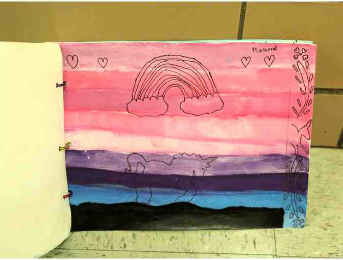 4-306 Ms. Roussel Watercolor Animals Book