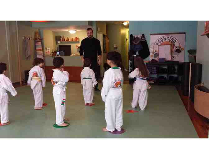 One Month of Martial Arts Classes and Free Uniform at Pouncing Tigers