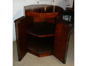 City Foundry 1970's Octagonal Side Table