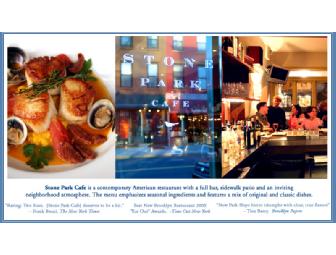 Stone Park Cafe - $50 Gift Certificate