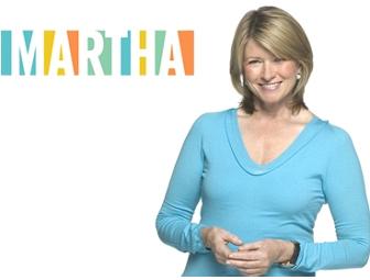 Martha Stewart - 2 VIP Show Tickets and Gift Basket
