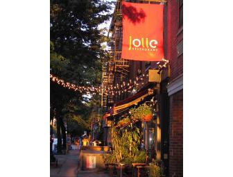 Jolie Restaurant - $100 Gift Certificate