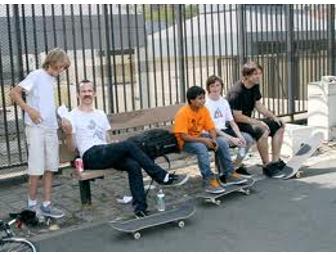 HOMAGE - Skateboard Lessons 8 Weeks & Skateboard Deck