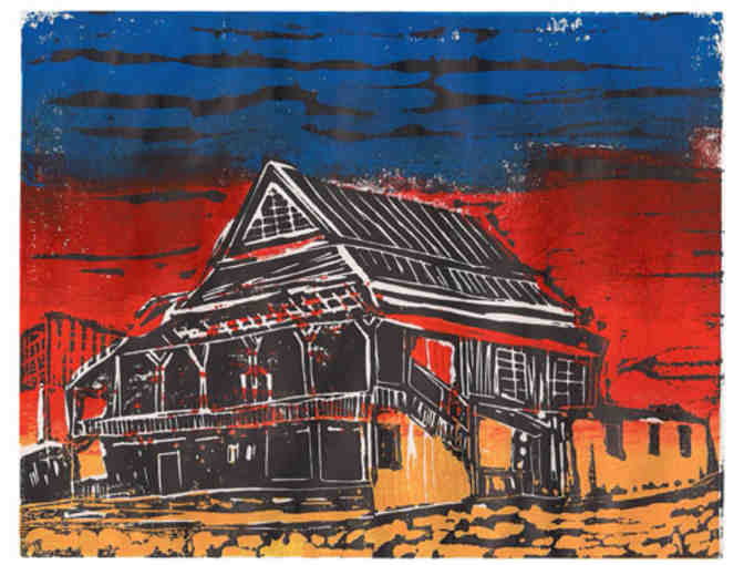 Choose Any Linocut From Bill Farran's Eastern European Wooden Synagogues Series