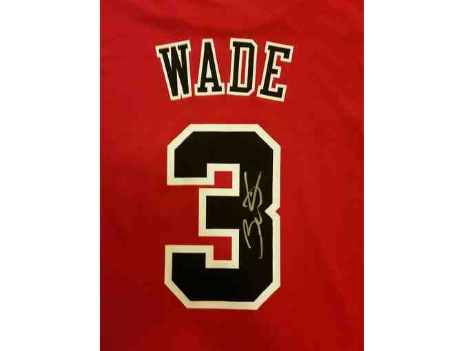 Dwyane Wade - Autographed Bulls Jersey