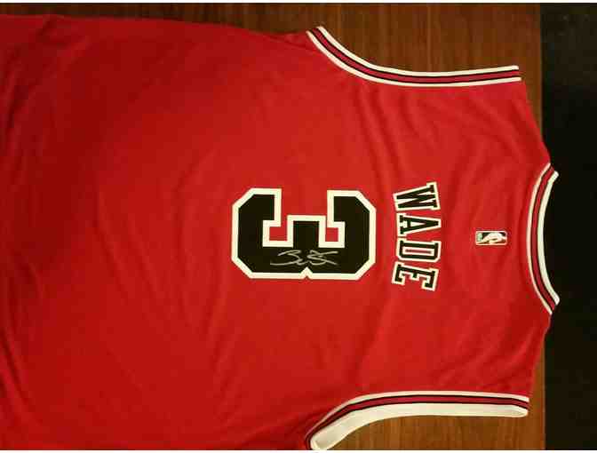 Dwyane Wade - Autographed Bulls Jersey