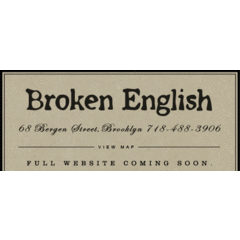 Broken English