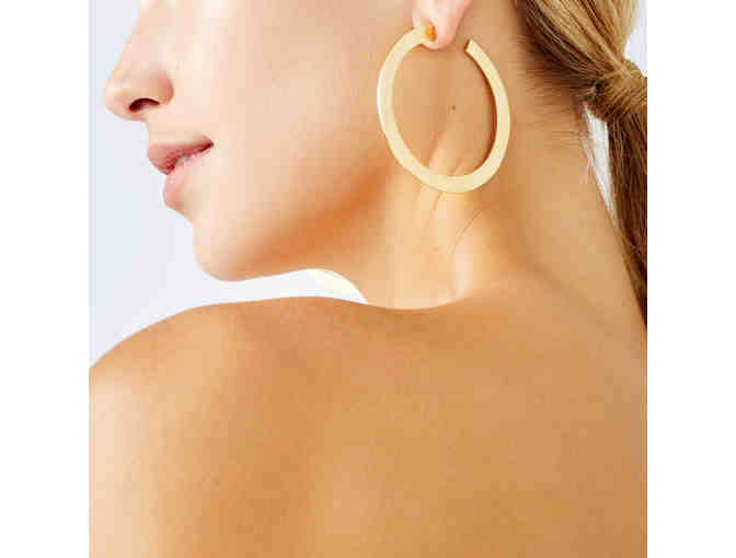 Jennifer Fischer Drew Hoop Earrings - Photo 2