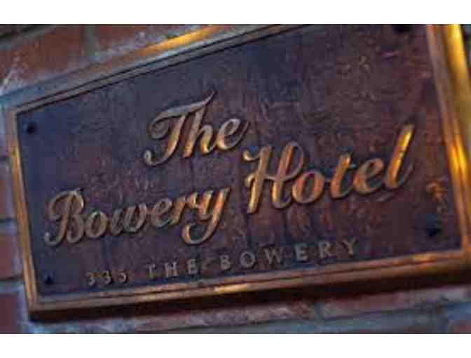 Bowery Hotel - 1 Night Stay