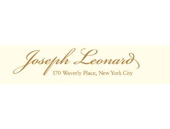 Dinner for two at Joseph Leonard