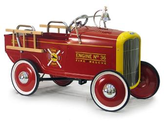 1932 Ford Fire Engine Legendary Pedal Toy Car