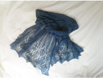 Baby Alpaca and Silk Lace Wrap